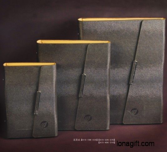 三折活頁(yè)商務(wù)筆記本定做